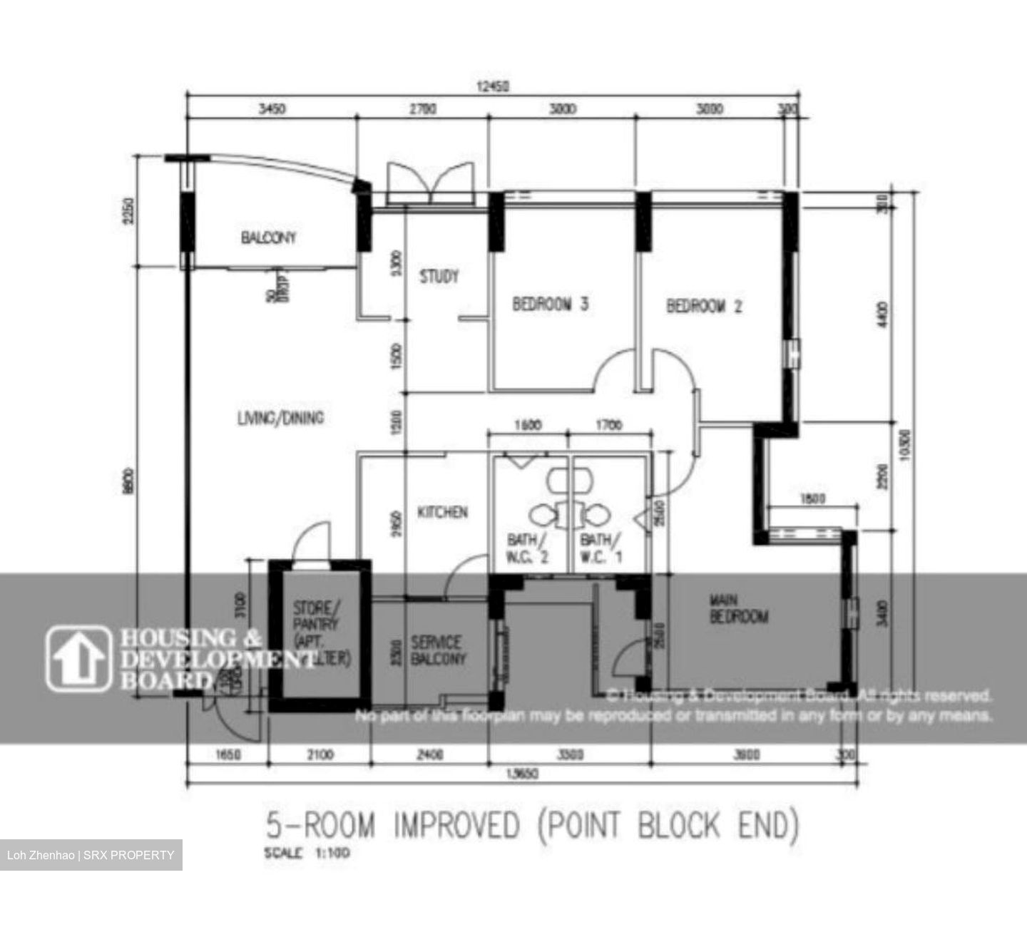 Blk 485C Choa Chu Kang Avenue 5 (Choa Chu Kang), HDB 5 Rooms #583471271